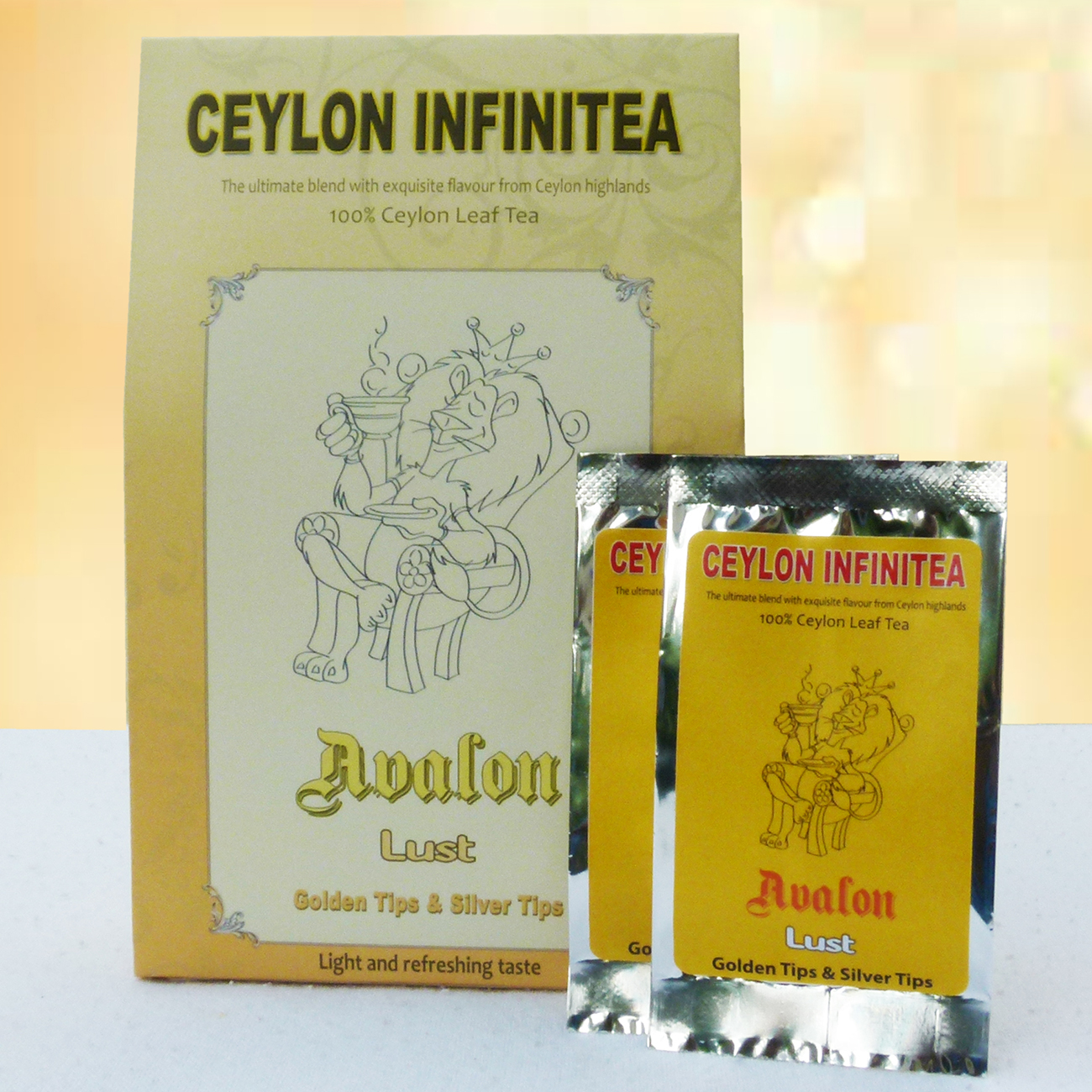 Ceylon Infinitea - Pure Ceylon Tea - Golden & Silver Tips